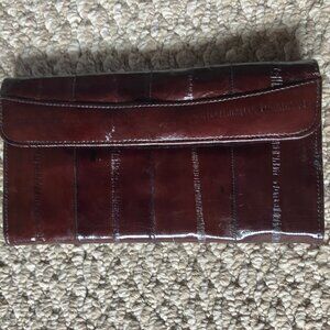 Eel Skin TriFold Wallet